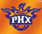 Логотип Финикс Санз NBA команды. Тихого океана, Западной конференции